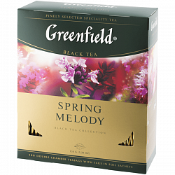 Чай GREENFIELD Spring Melody 100пак