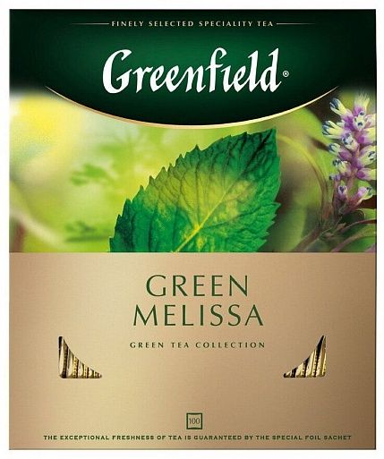 Чай GRIENFIELD Green Melissa 100х2 г