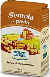 Мука Семола MOLINO GRASSI из твердых сортов пшеницы для пасты 1 кг