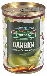 Оливки LIEBESSEN зеленые с/к 280г